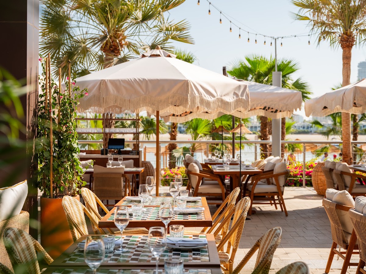 The MAINE Beach House Restaurant, Palm Jumeirah Dubai